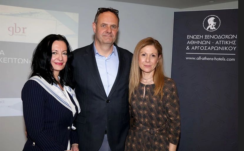 Presentation of the 19th Tourist Satisfaction Survey in cooperation with the Athens International  Airport & the Performance of the Athens hotel sector  (4 MB, PDF - Greek only) at the Golden Age, Athens 21.02.2024