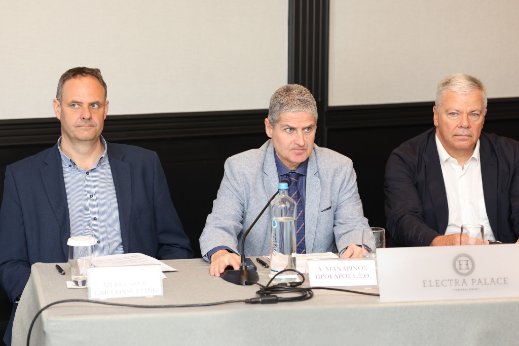Presentation of the 2022 Tourist Satisfaction Survey & the Performance of the Thessaloniki Hotel Sector (29 MB, PDF - Greek only) at the Electra Palace, Thessaloniki, 18.05.2023