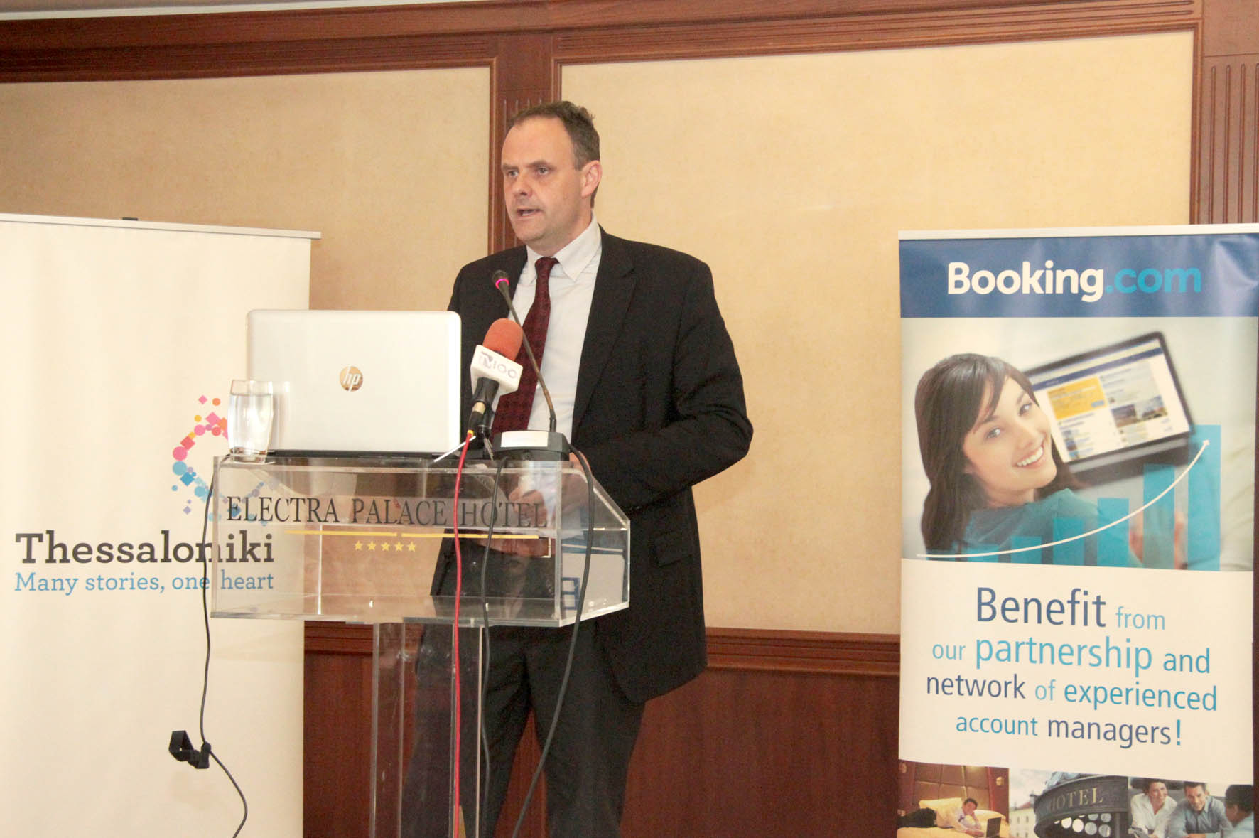 Presentation of the Tourist Satisfaction Survey 2023 & the Performance of the Thessaloniki Hotel Sector (34 MB, PDF - Greek only) at The Electra Palace, Thessaloniki, 30.03.2015